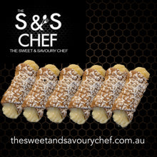 Load image into Gallery viewer, Vanilla Bean Cream Patissiere  Cannoli