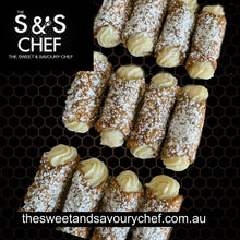 Load image into Gallery viewer, Vanilla Bean Cream Patissiere  Cannoli