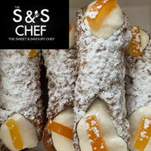 Load image into Gallery viewer, Candid Orange Peel & Ricotta Cannoli