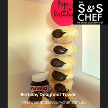 Load image into Gallery viewer, Birthday Doughnut Tower