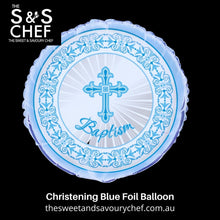 Load image into Gallery viewer, 18&quot; Baptism Blue Helium Balloon