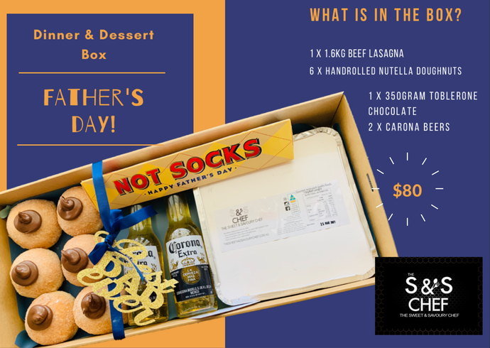 Father's Day Gift Box - Dinner & Dessert Box