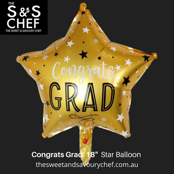 Grads to Grad Star Foil Balloon  18inch