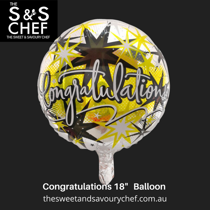 Congratulations Stars Foil Balloon  18