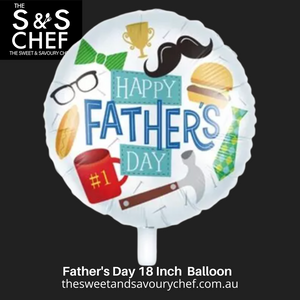 18" ROUND FOIL Father's Day Balloon