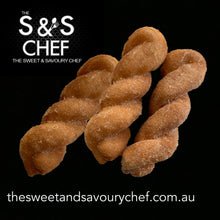 Load image into Gallery viewer, Sugar and Cinnamon Twist Doughnut