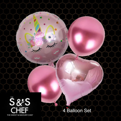 Unicorn Balloon Set