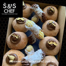 Load image into Gallery viewer, Father&#39;s Day Gift Box - 8 Doughnuts &amp; 6 Cannoli Mix