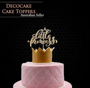 Little Princess Cake Topper