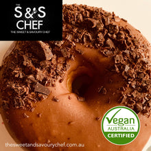 Load image into Gallery viewer, Iced Vegan Certified  Doughnuts Box of 4 - Large Doughnuts