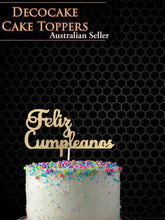 Load image into Gallery viewer, Feliz Cumpleanos-  Happy Birthday Spanish