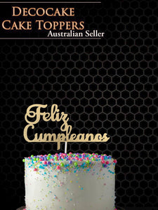 Feliz Cumpleanos-  Happy Birthday Spanish